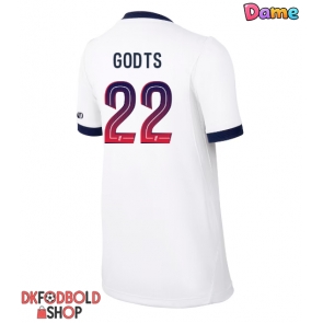 Paris Saint-Germain Mika Godts #22 Udebanetrøje Dame 2026-27 Kort ærmer Paris Saint-Germain Mika Godts #22 Udebanetrøje Dame 2026-27 Kort ærmer